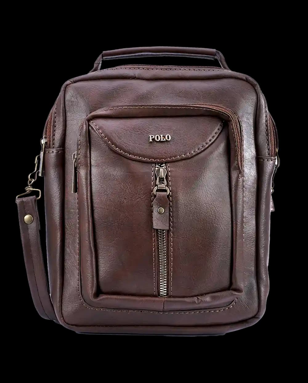 کیف دوشی چرمی پولو POLO مدل 1426