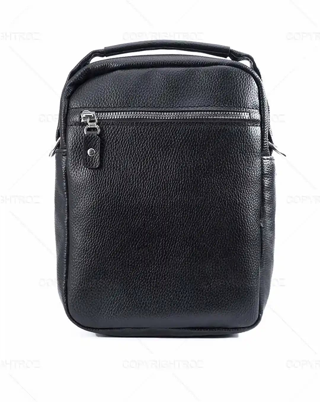 کیف دوشی چرمی لاگوست LACOSTE مدل 1425 — تصویر ۶