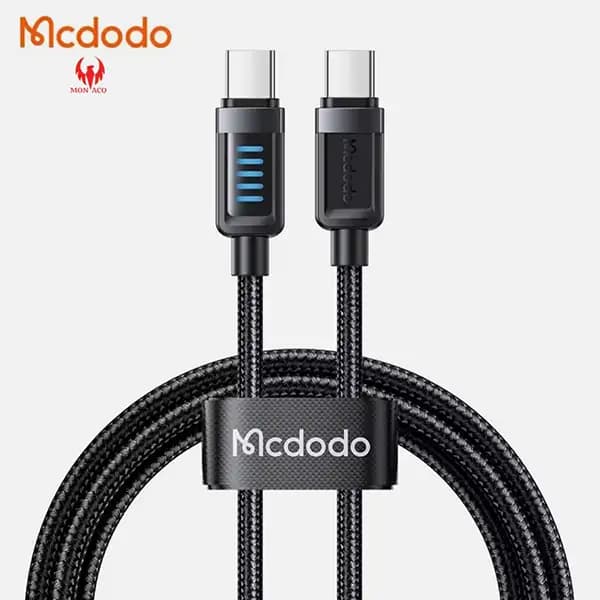 کابل شارژ دو سر تایپ سی 240 وات مک دودو Mcdodo Cab Vision Cable CA-0350 — تصویر ۷