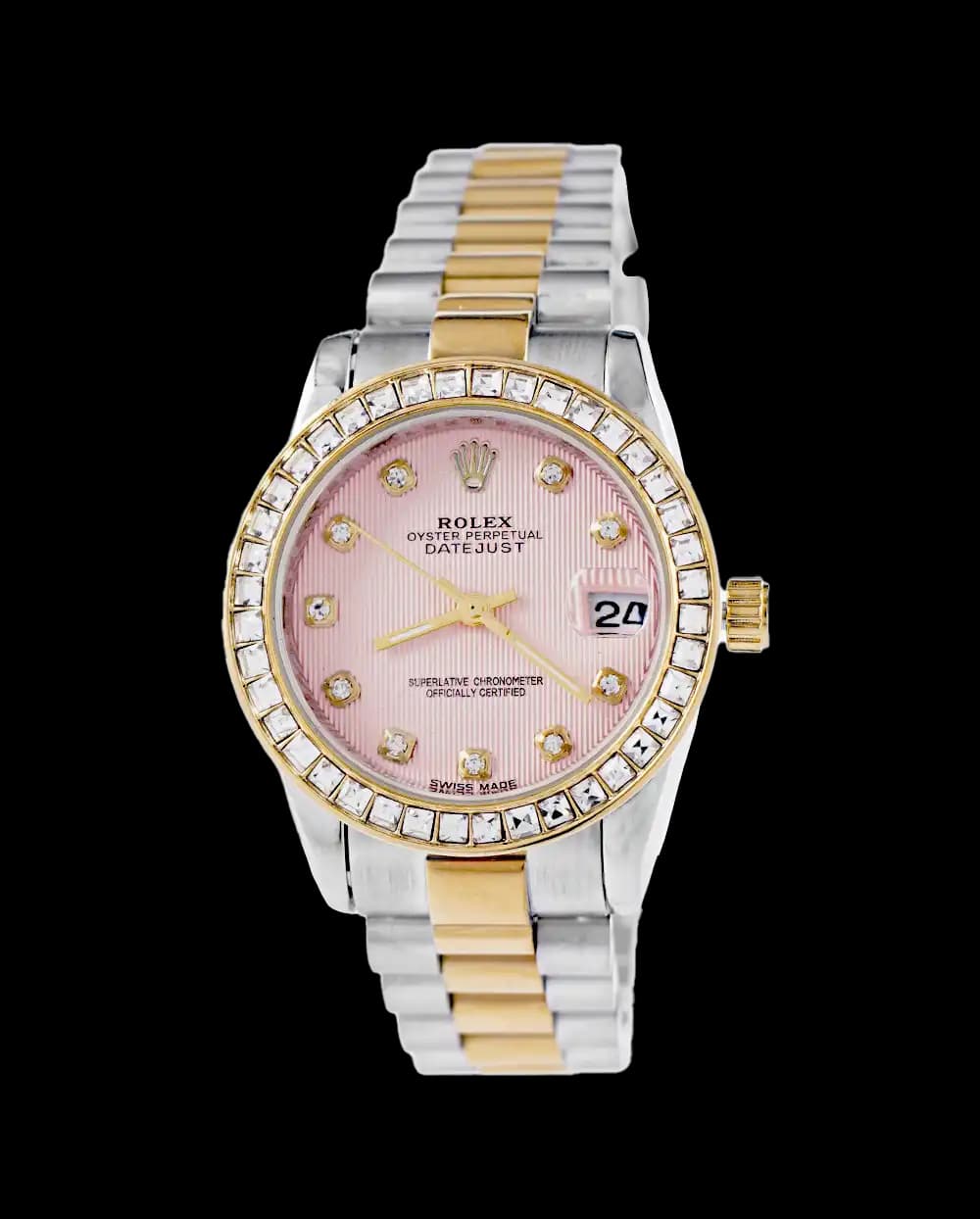 ساعت مچی زنانه رولکس ROLEX طرح دیت جاست مدل 1411