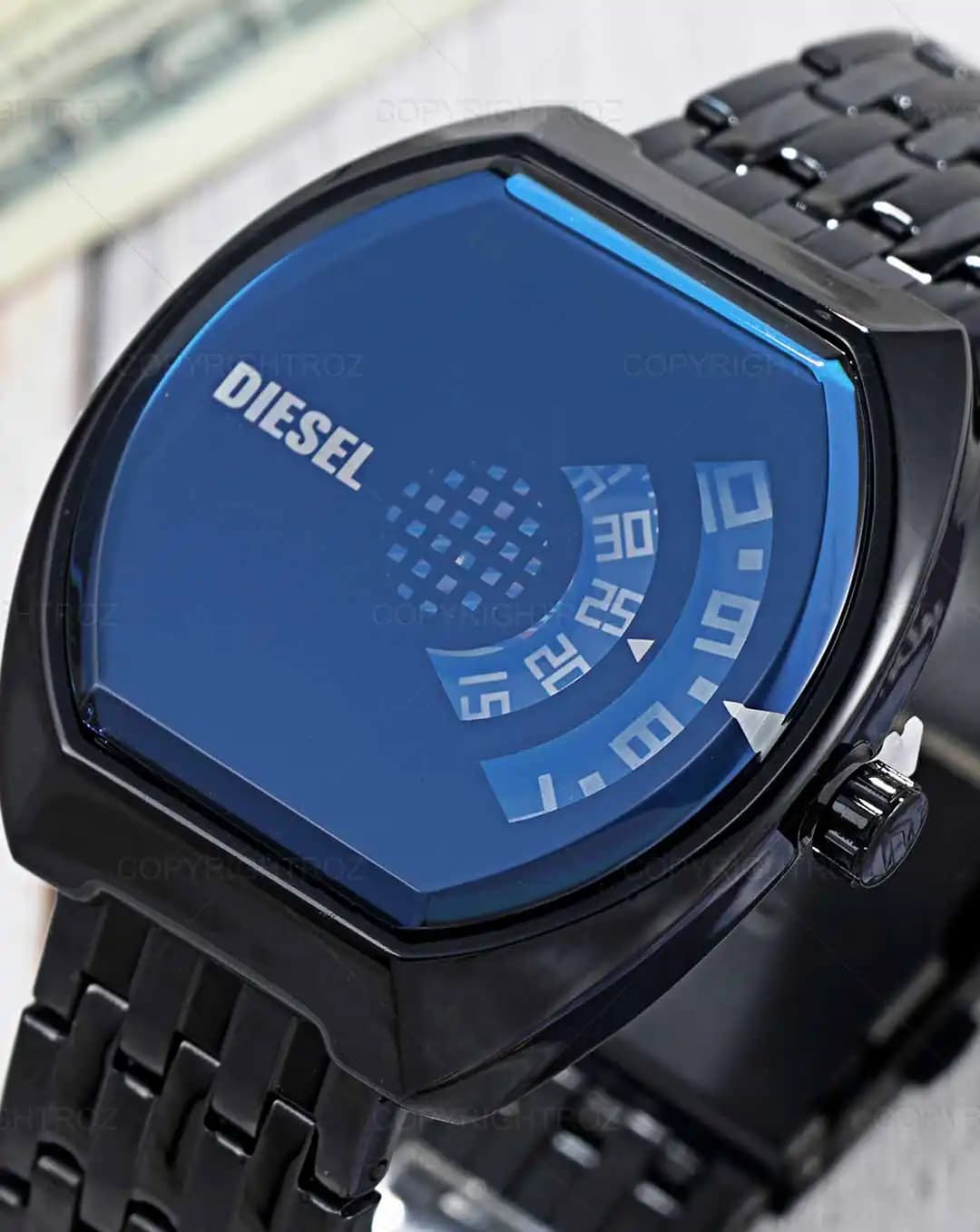 ساعت مچی دیزل DIESEL طرح کنتوری مدل 1380 — تصویر ۱۰