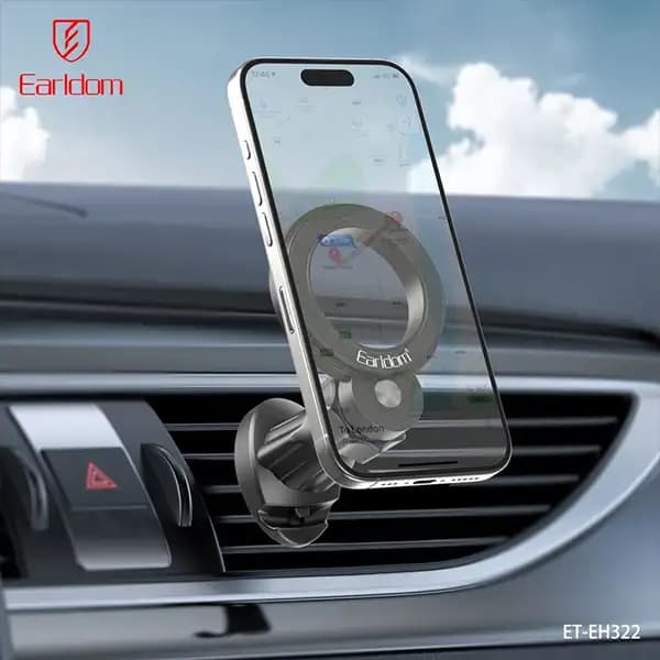 پایه نگهدارنده گوشی موبایل ارلدام مدل 2IN1 AIR/Clip EH322 — تصویر ۶