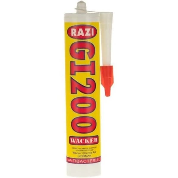 چسب سیلیکونی بیرنگ رازی (GI200) RAZI