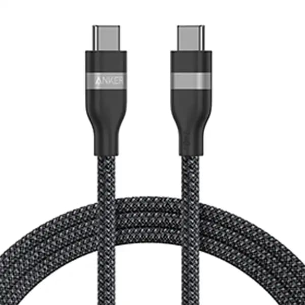 کابل تبدیل USB-C به USB-C انکر مدل A82E2 طول 0.9 متر با توان 240 وات
