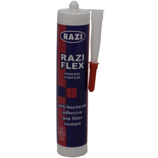 چسب سیلیکونی بیرنگ رازی فلكس مدل Flex حجم 250 میلی لیتر — تصویر ۲