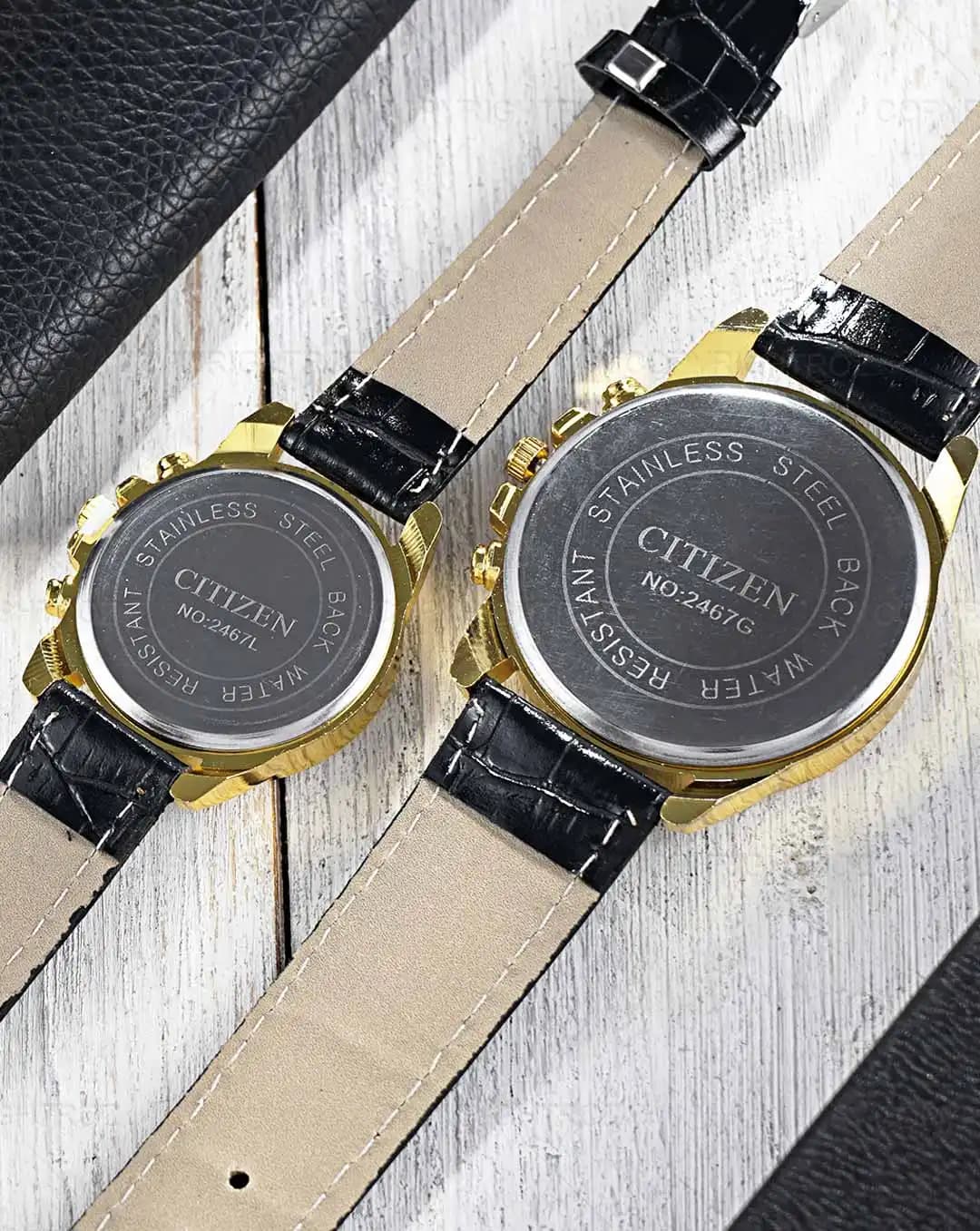 ست ساعت مچی سیتیزن CITIZEN طرح 3 موتوره مدل 1367 — تصویر ۷
