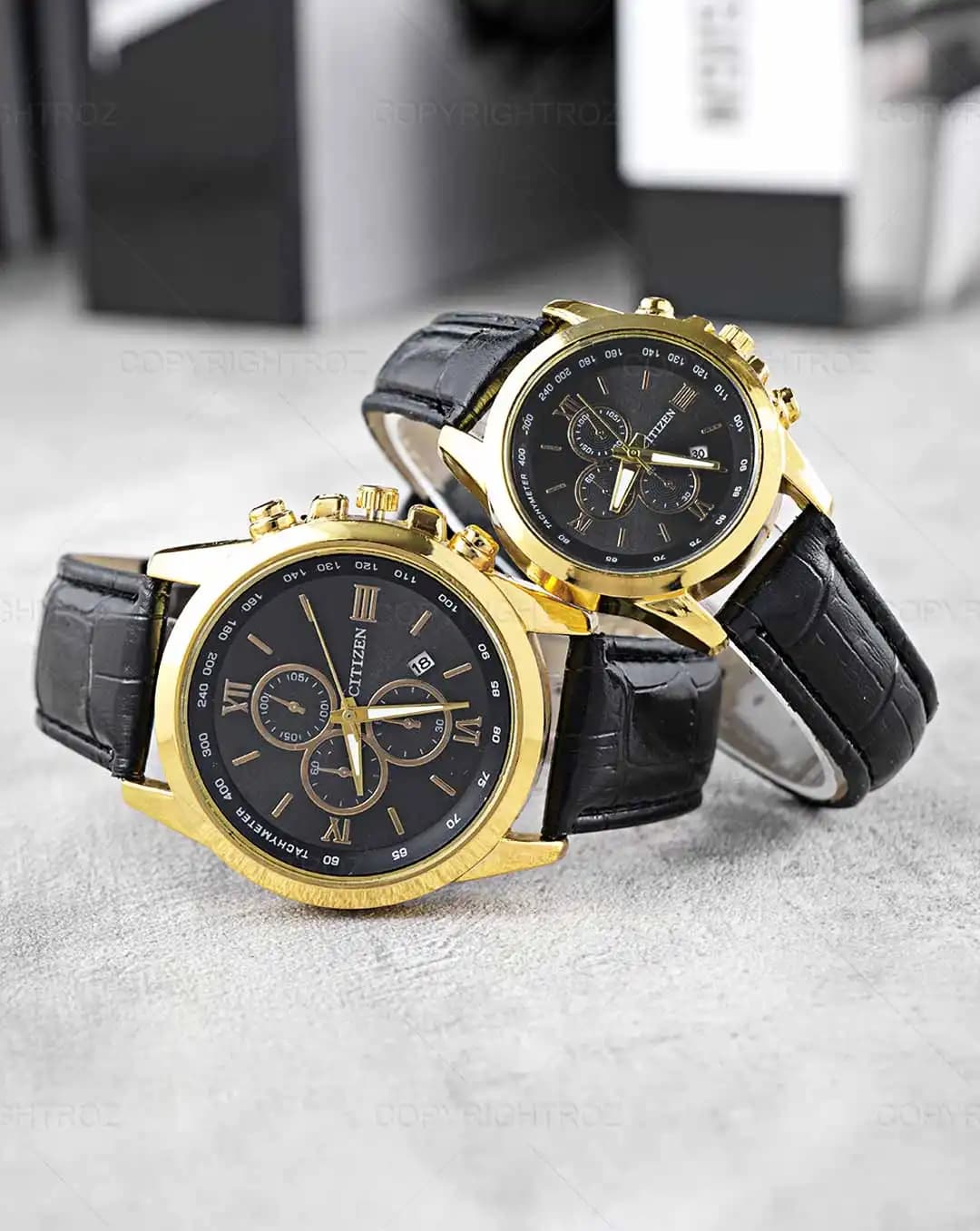ست ساعت مچی سیتیزن CITIZEN طرح 3 موتوره مدل 1367 — تصویر ۸