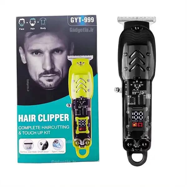 ماشین اصلاح سر و صورت اورجینال HAIR CLIPPER-GYT-999