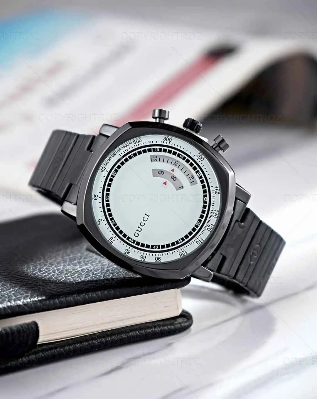 ساعت مچی مردانه گوچی GUCCI مدل 1356 — تصویر ۵
