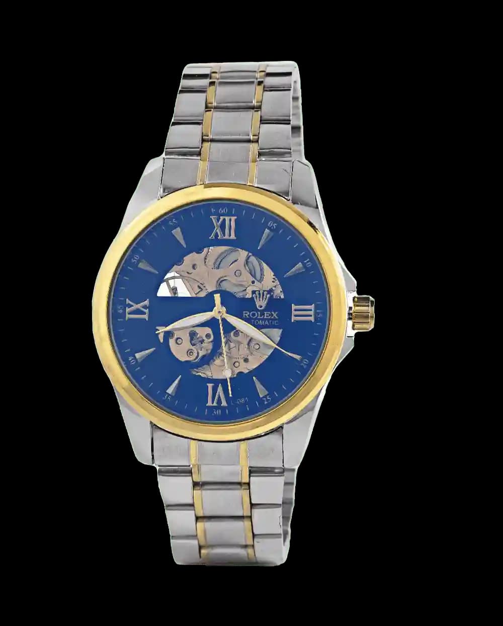 ساعت مچی اتوماتیک و کوکی رولکس ROLEX طرح اسکلتون مدل 1347