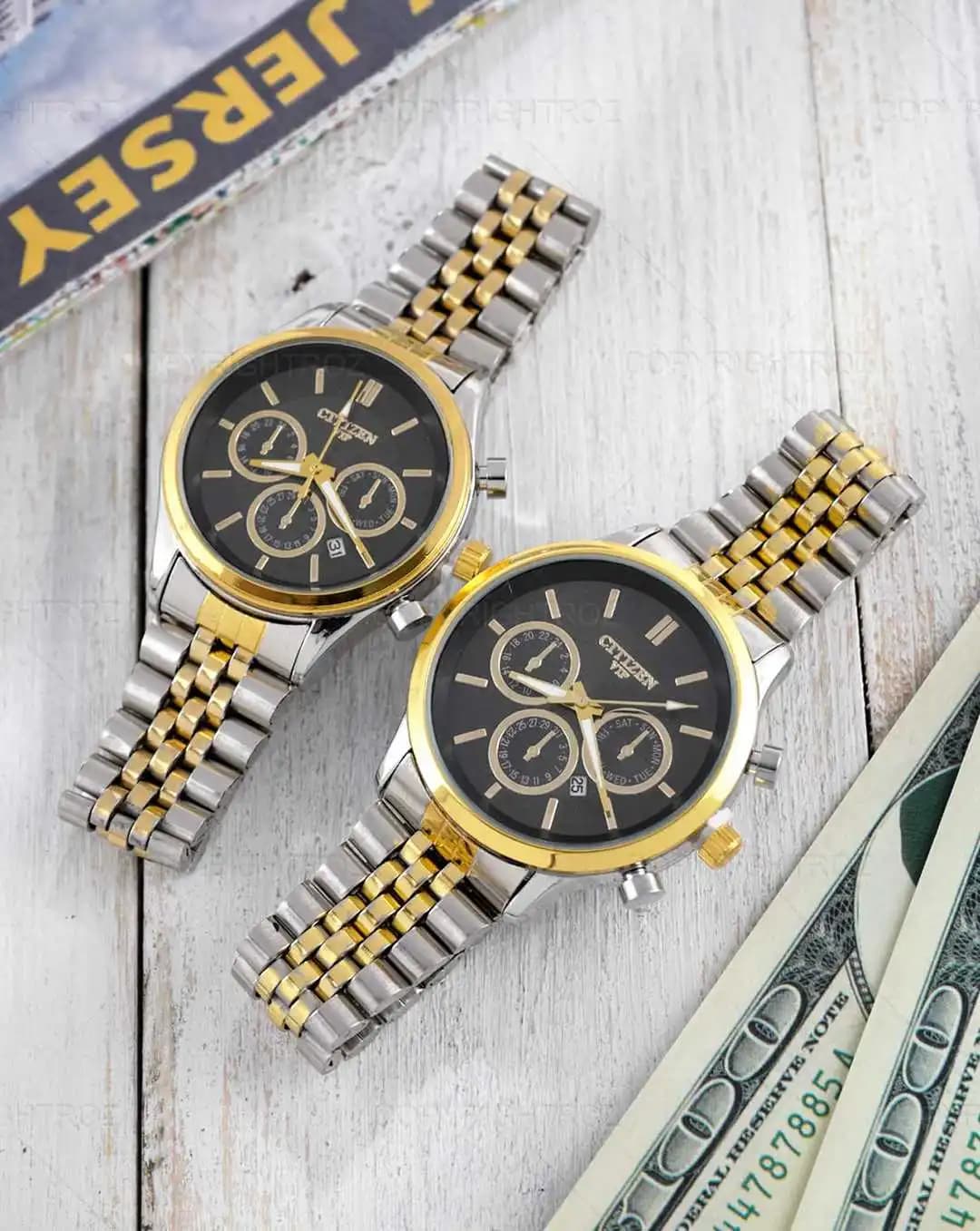 ست ساعت مچی سیتیزن CITIZEN طرح VIP مدل 1333 — تصویر ۸