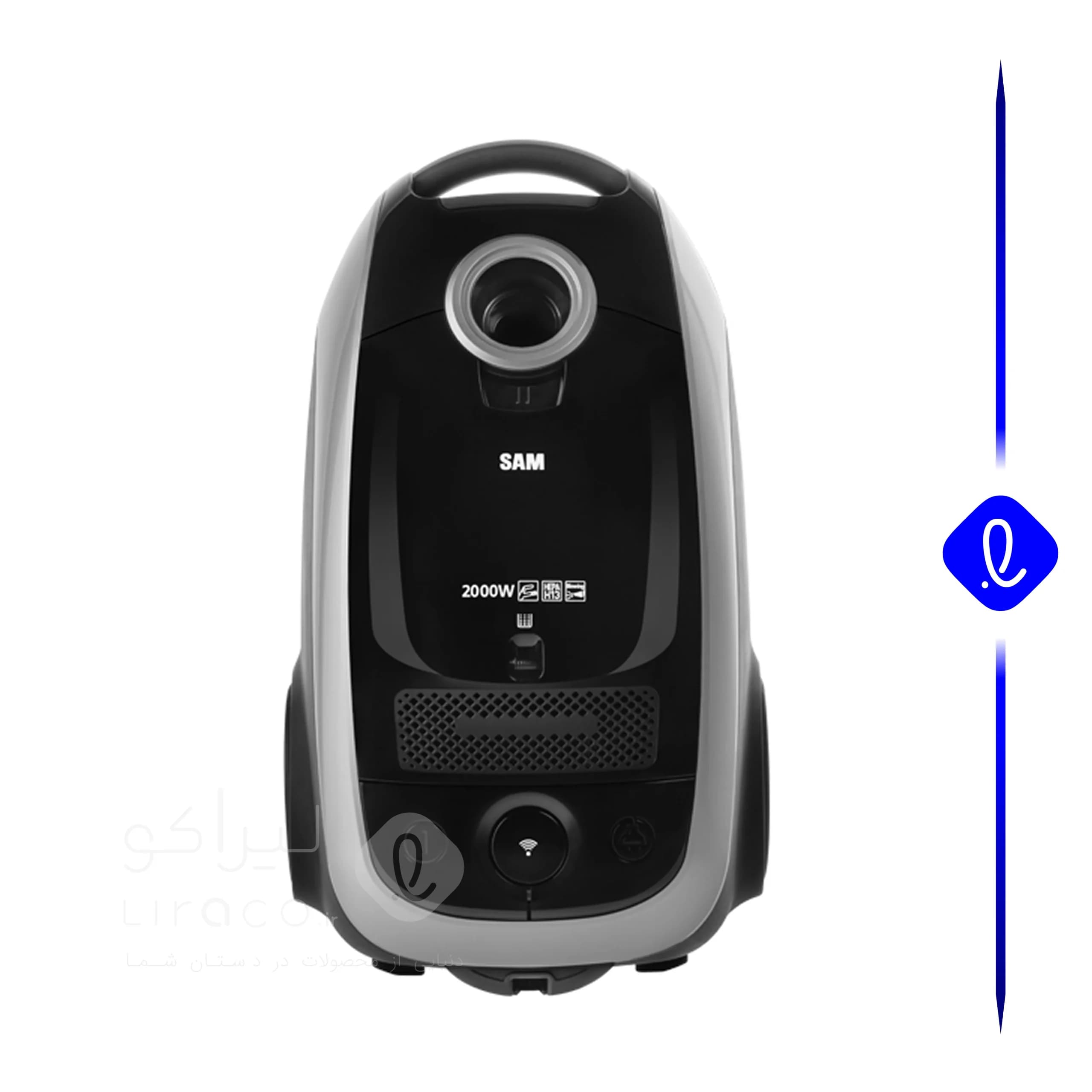 جارو برقی سام الکترونیک مدل VC9920 نقره ای