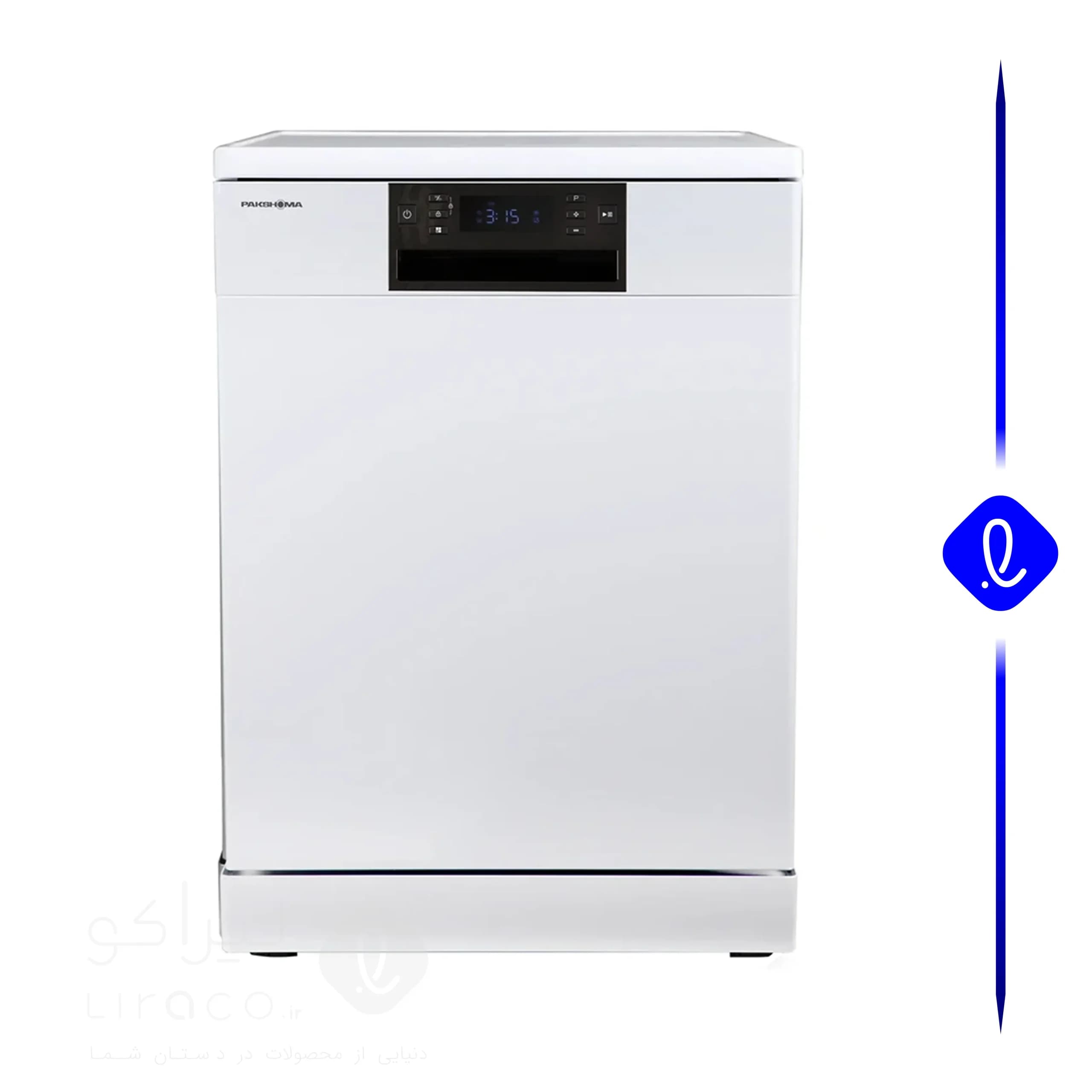 ماشین ظرفشویی پاکشوما مدل L51W سفید