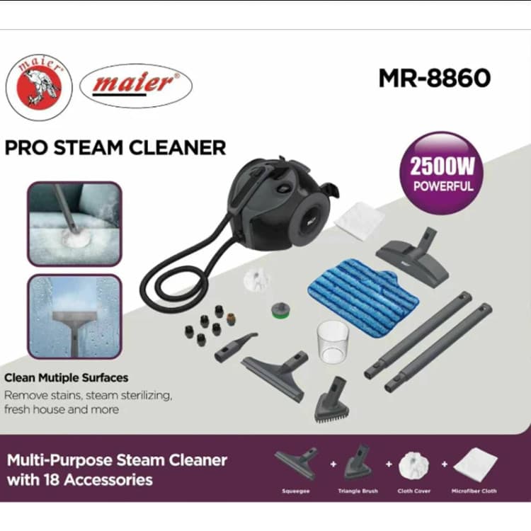 بخارشوی مایر مدل MR8860 — تصویر ۸