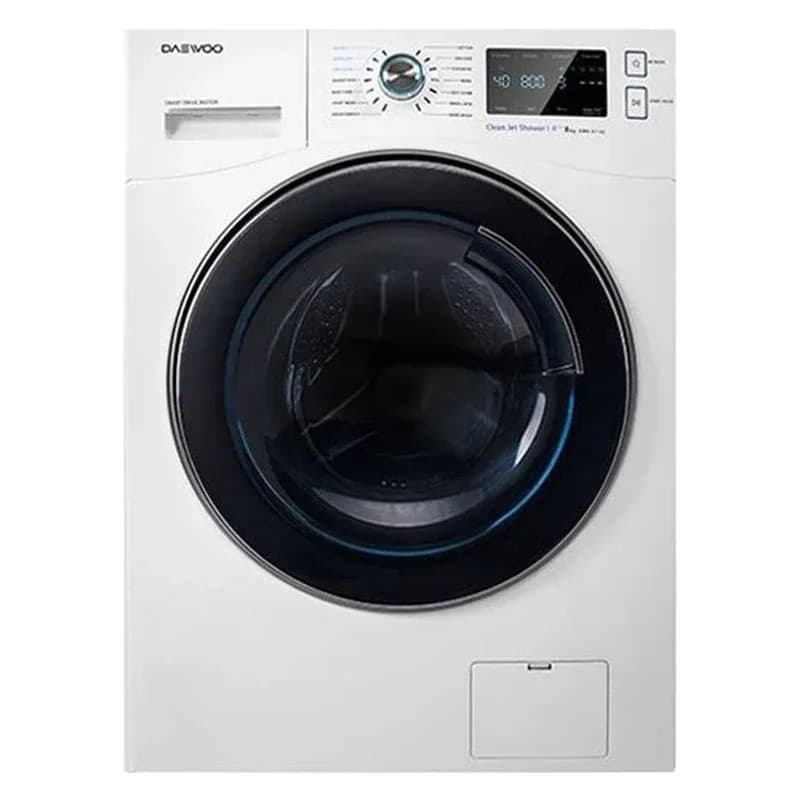 ماشین لباسشویی دوو مدل LM881W ظرفیت ۸ کیلوگرم سفید
