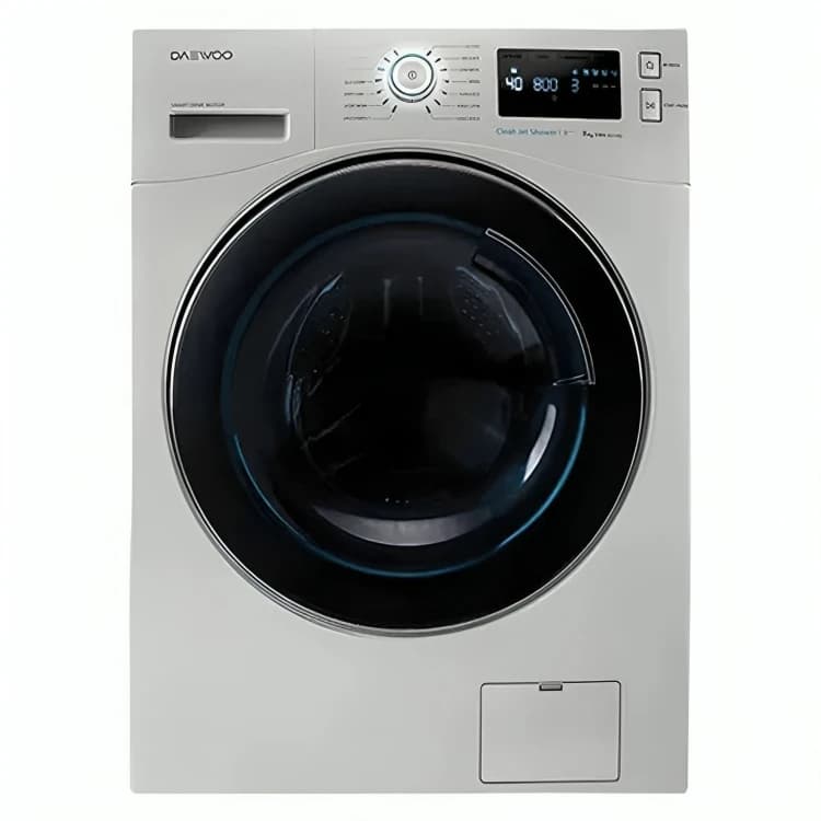 ماشین لباسشویی دوو مدل LM981S ظرفیت نقره ای ۹ کیلوگرم