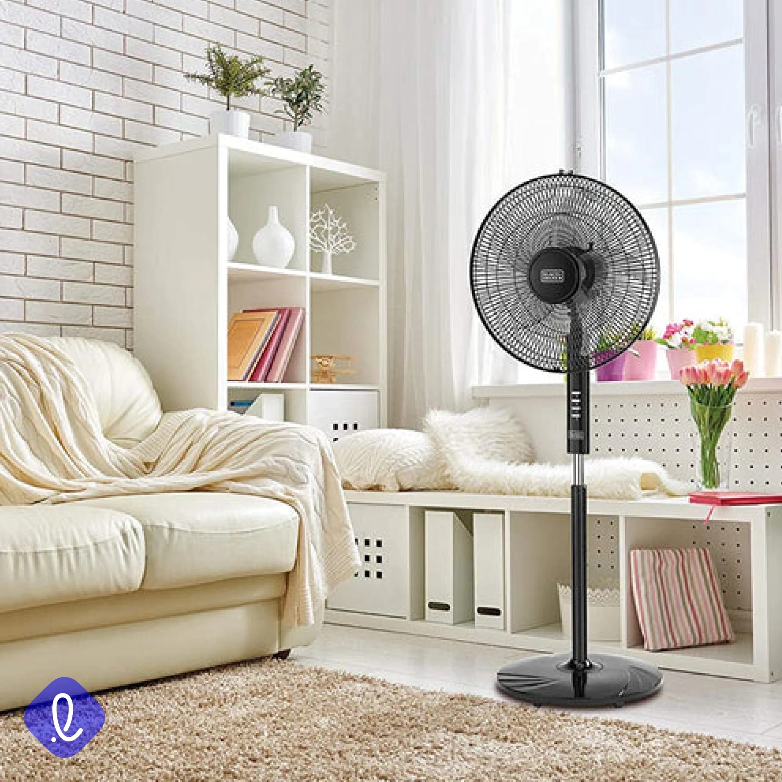 پنکه ایستاده بلک اند دکر مدل FS1620R-B5 — تصویر ۹