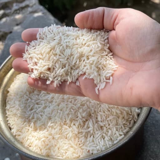 برنج طارم هاشمی محلی فریدونکنار ارسال رایگان — تصویر ۴