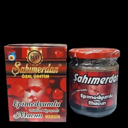 معجون گیاهی تقویتی ایپمدیوم شاهمردان Epimedyumlu Bitkisel Karışımlı Macun مخلوط عسل و جنسینگ 240 گرم