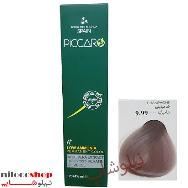 رنگ مو پیکارو شماره 9.99 حجم 120 میلی لیتر — تصویر ۳