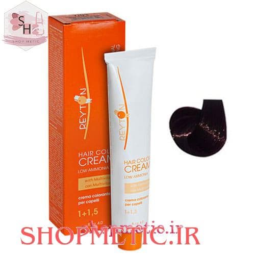 رنگ مو ریتون Reyton سری قرمز و شرابی شماره 5.56 شرابی خرمایی — تصویر ۴