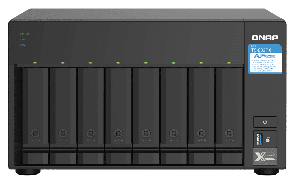 QNAP TS-832PX NAS Storage