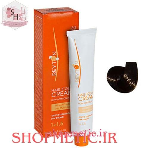 رنگ موی ریتون سری طبیعی گرم قهوه ای بلوطی روشن شماره 5.03