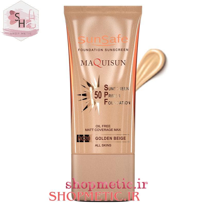 کرم ضد آفتاب کرم پودری و پرایمری سان سیف SunSafe NC20