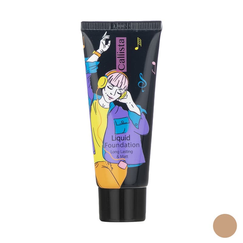کرم پودر کالیستا مدل Long Lasting And Matt شماره M13 — تصویر ۷