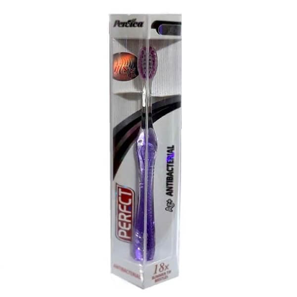 مسواک پرفکت مدل Anti Bacterial کد p111 با برس متوسط