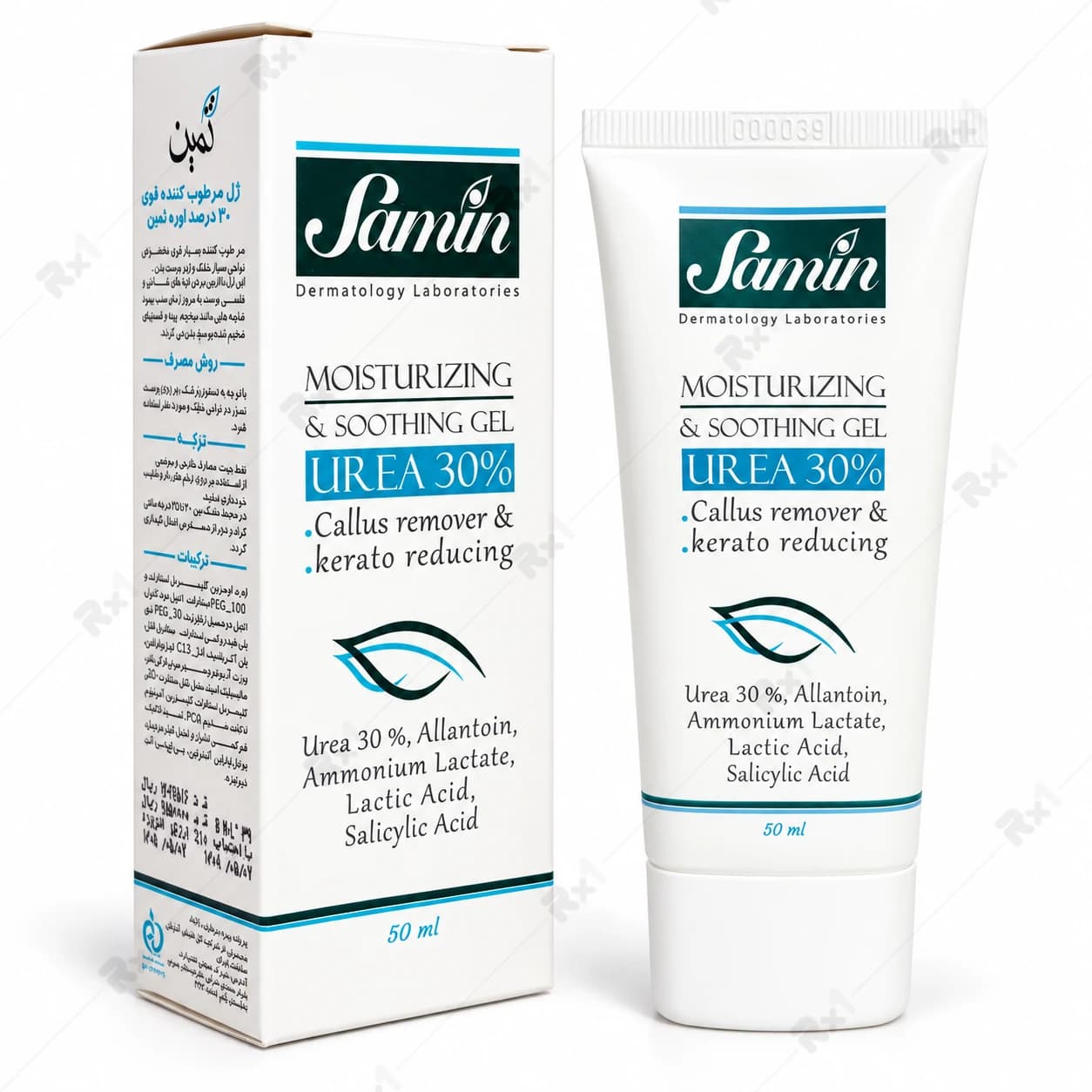 ژل مرطوب کننده ثمین حاوی اوره 30 درصد حجم 30 میلی لیتر — تصویر ۸