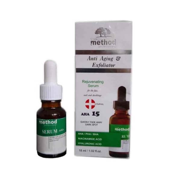 سرم لایه بردار متد مدل AHA 15% حجم 18 میلی لیتر — تصویر ۲