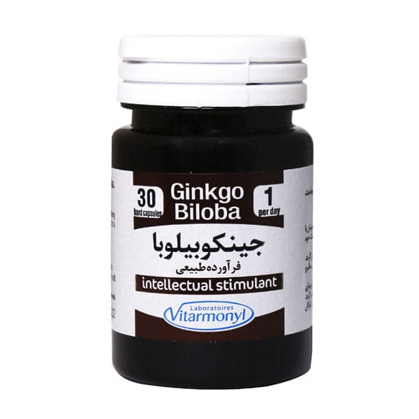 کپسول جینکوبیلوبا ویتارمونیل بسته 30 عددی
