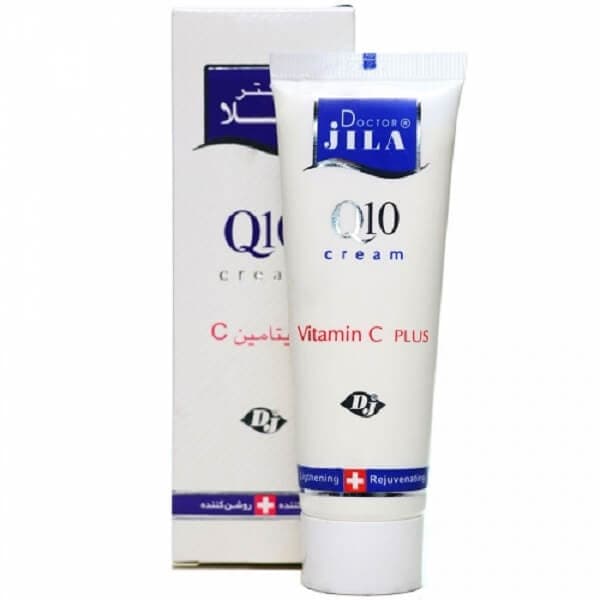 کرم جوان کننده و روشن کننده دکتر ژیلا مدل Q10 حاوی ویتامین C وزن 50 گرم — تصویر ۳