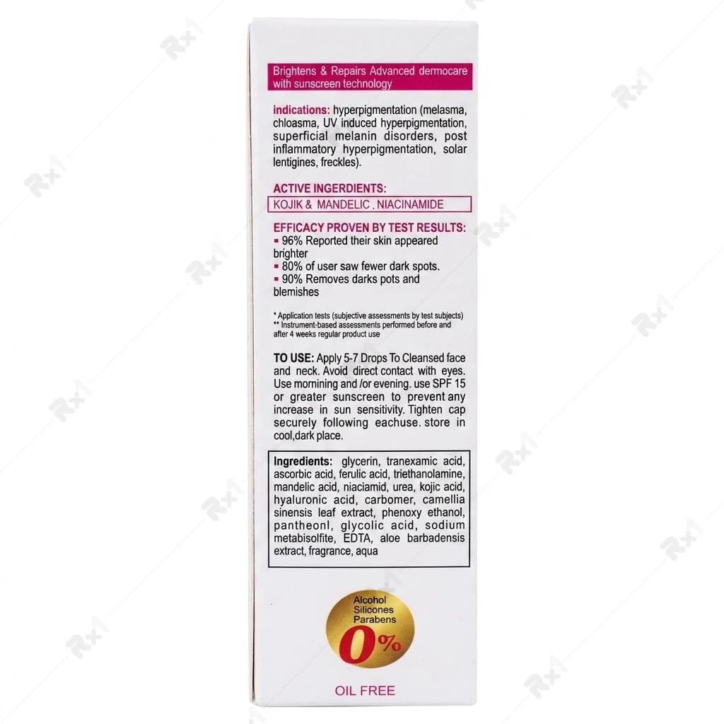 سرم ضدلک و روشن کننده متد مدل melasma مناسب انواع پوست حجم 20 میلی لیتر — تصویر ۳