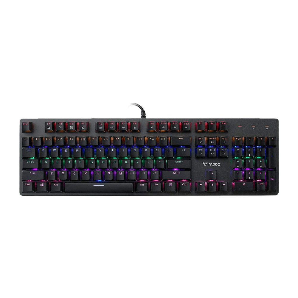 کیبورد مخصوص بازی مکانیکی رپو مدل V500 RGB