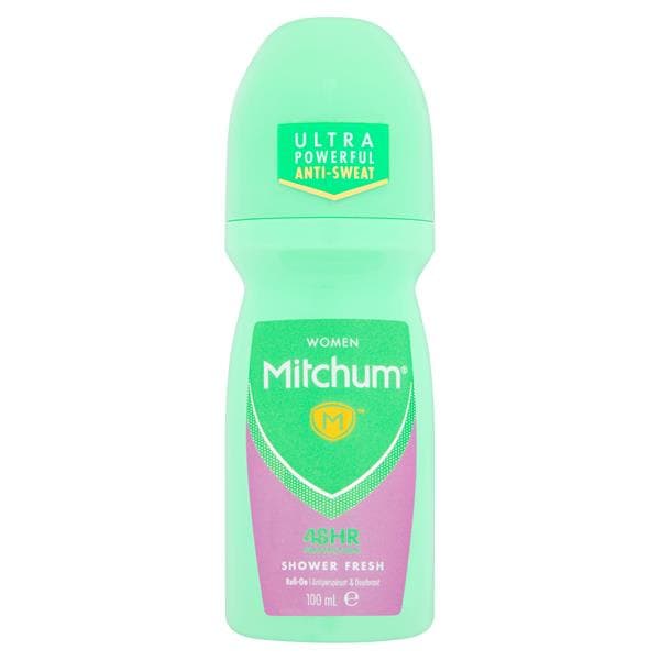 مام رول زنانه شاور فرش میچام Mitchum Shower Fresh Roll On Deodorant 100Ml