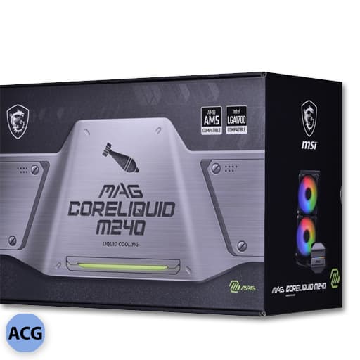 خنک‌کننده مایع ام اس ای MSI MAG CORELIQUID M240 — تصویر ۱۱