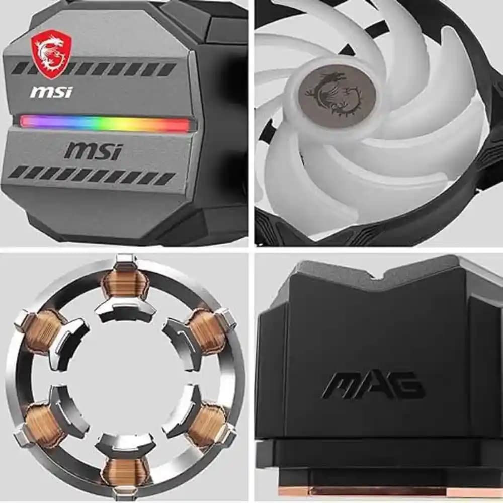 خنک‌کننده مایع ام اس ای MSI MAG CORELIQUID M240 — تصویر ۳