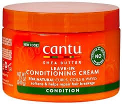 نرم کننده بعد از حمام شی باتر Cantu مخصوص موی فر