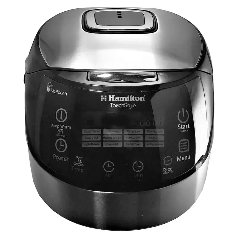 پلوپز و مولتی کوکر همیلتون 860 وات مدل RH-191 — تصویر ۶