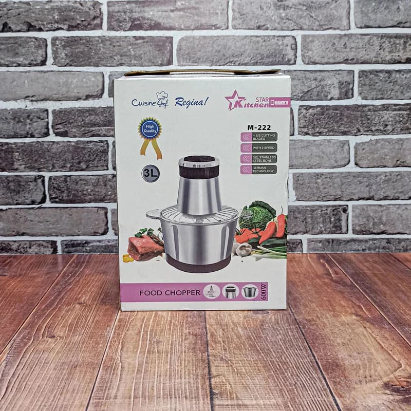 خردکن 3 لیتری دسینی 600 وات کد222 — تصویر ۴