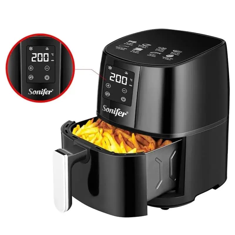 سرخ کن بدون روغن سونیفر 1400 وات کد SF-1010 — تصویر ۶