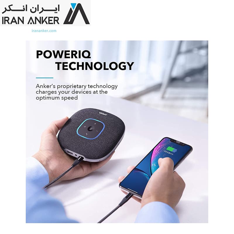 اسپیکرفون بلوتوثی انکر PowerConf S3 Speakerphone مدل A3302 — تصویر ۸