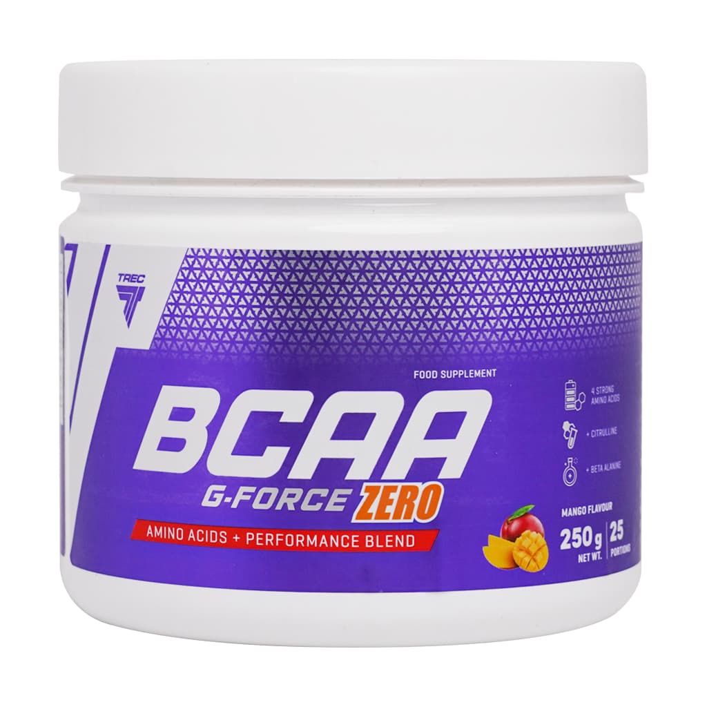 پودر bcaa جی فورس زیرو ترک نوتریشن (250 گرم)