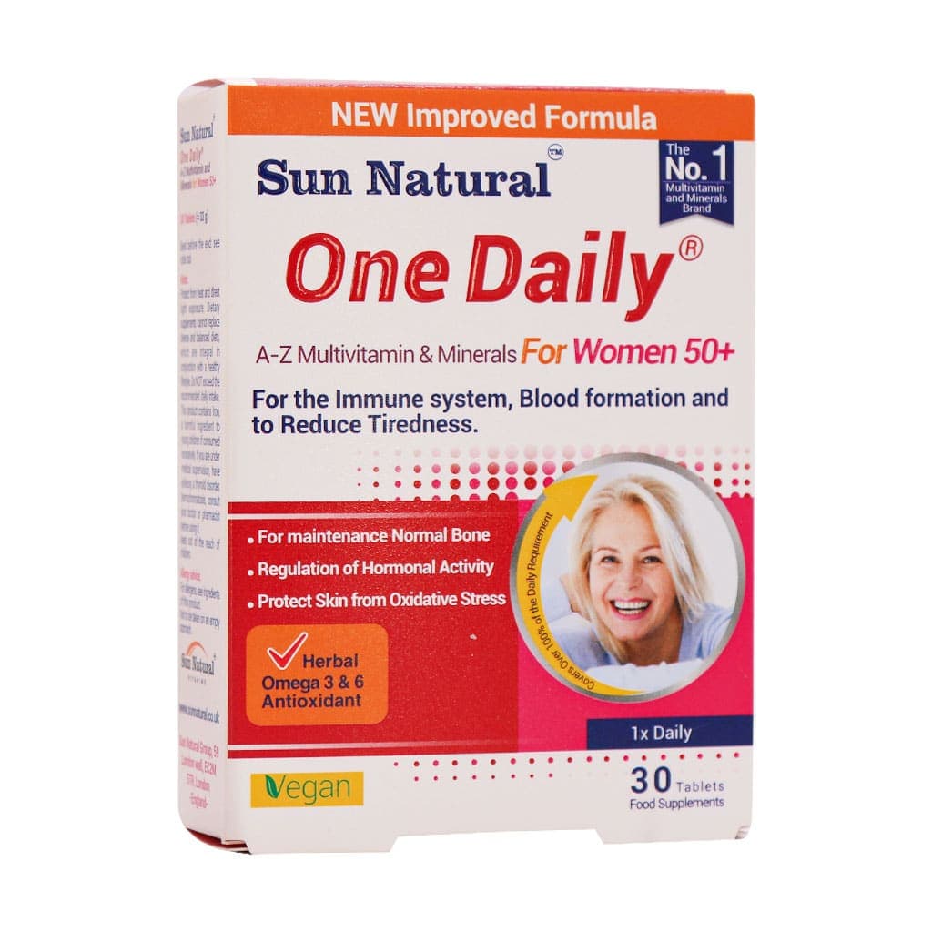 قرص وان دیلی بانوان بالای 50 سال سان نچرال (30 عدد)