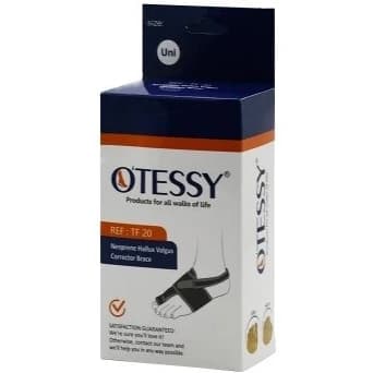 اسپلینت اصلاحی هالوکس والگوس با بند فیکساتور سایز لارج OTESSY