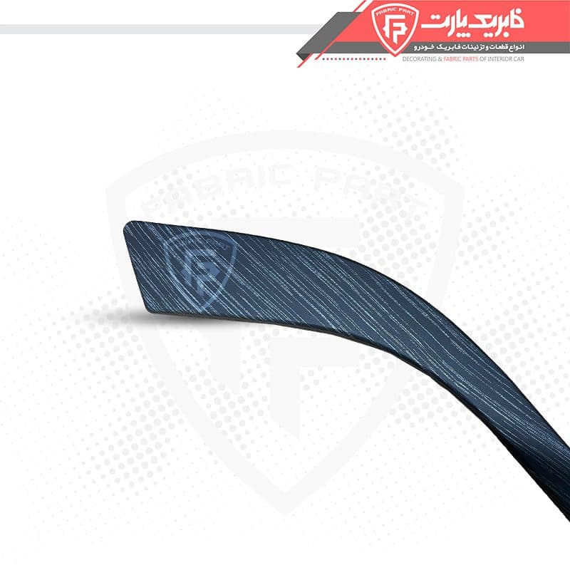 زه رودری پژو پارس ری استایل طرح چوب فاز 3 _ مشکی عقب چپ — تصویر ۵
