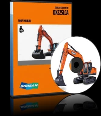 کاتالوگ راهنما (شاپ منوال) بیل مکانیکی دوسان مدل DX225LCA — تصویر ۴
