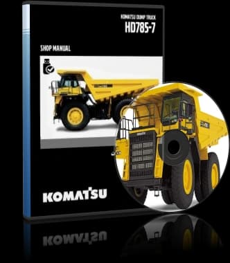 کاتالوگ راهنما (شاپ منوال) دامپتراک کوماتسو مدل HD785-7 — تصویر ۷